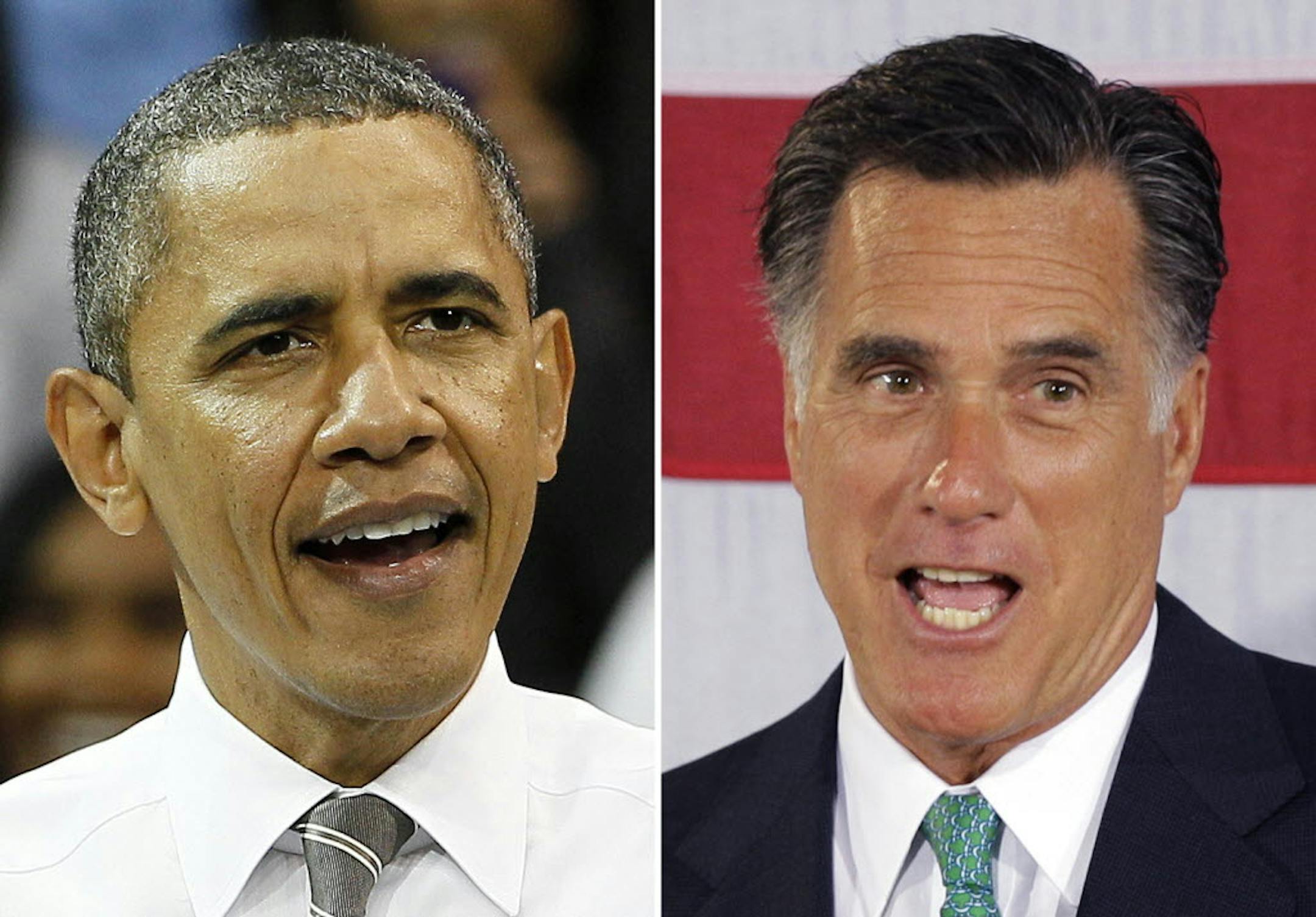 Obama, Romney