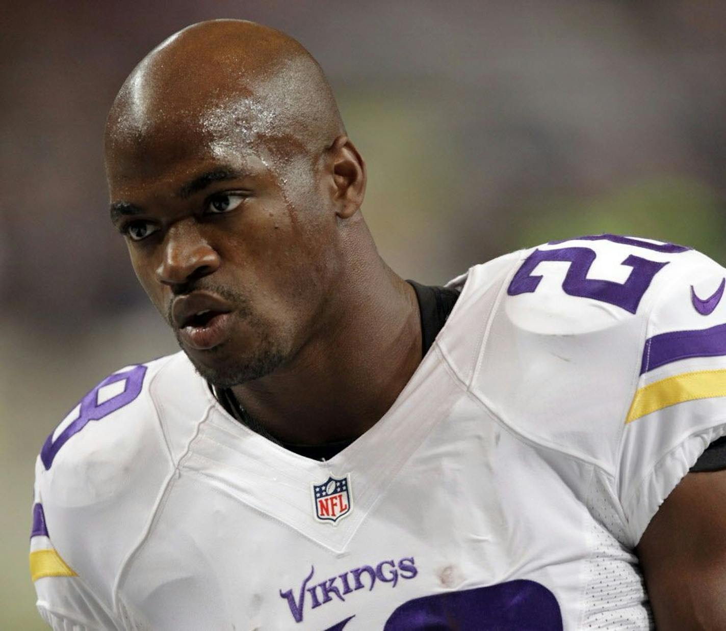 Minnesota Vikings running back Adrian Peterson.