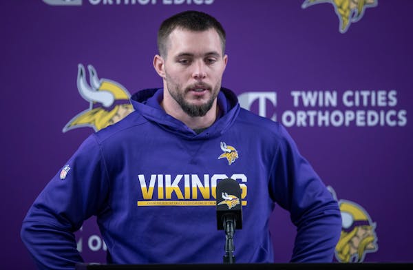Harrison Smith's eyes became glossy as he spoke about the importance of Anthony Barr's return to the team during access Tuesday at team headquarters i