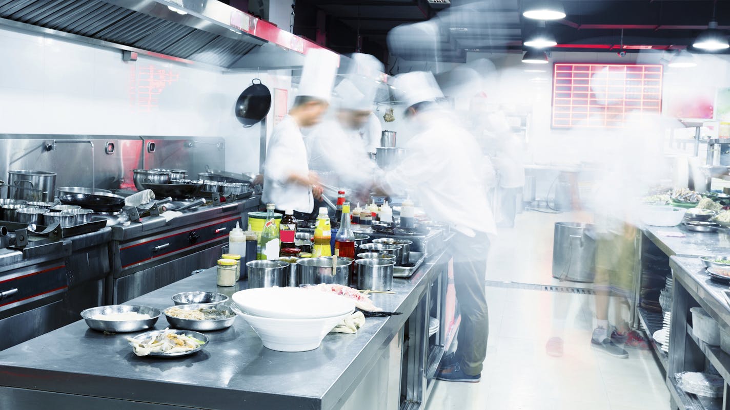 Restaurant kitchen from iStock