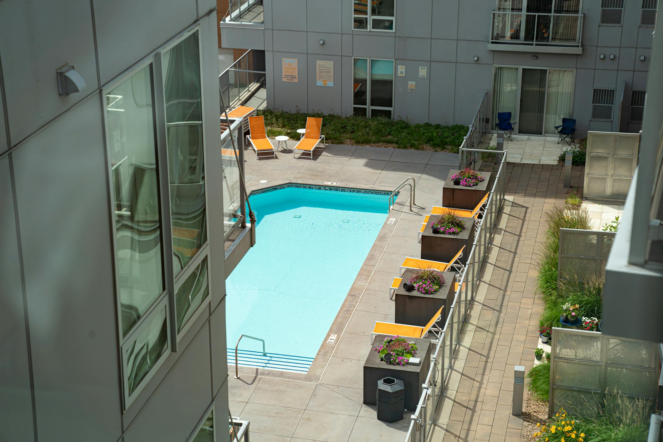 Lime has a giant name sign in the lobby and its colorful exterior reflects the brand's 'zesty' name. https://limeapartments.com/gallery Address: 2904 Lyndale Avenue S Minneapolis, MN 55408