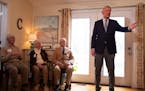 March 31, 2019 - Dover, New Hampshire, U.S - Republican Governor of Massachusetts Bill Weld speaks during a house party, trying to gain the support of