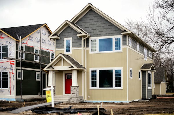 Bob Lux is a a partner in building more than 60 single-family homes and townhouses on the North Side of Minneapolis.