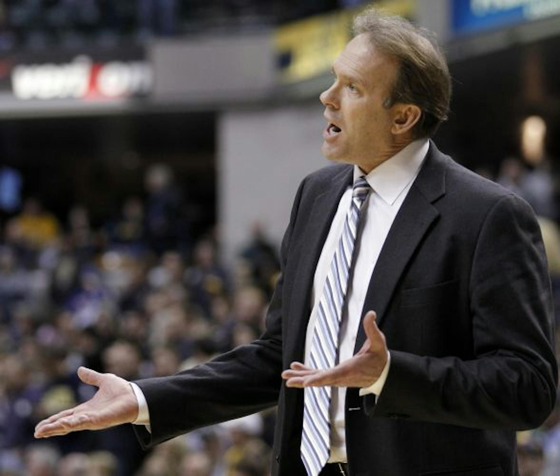 Wolves coach Kurt Rambis