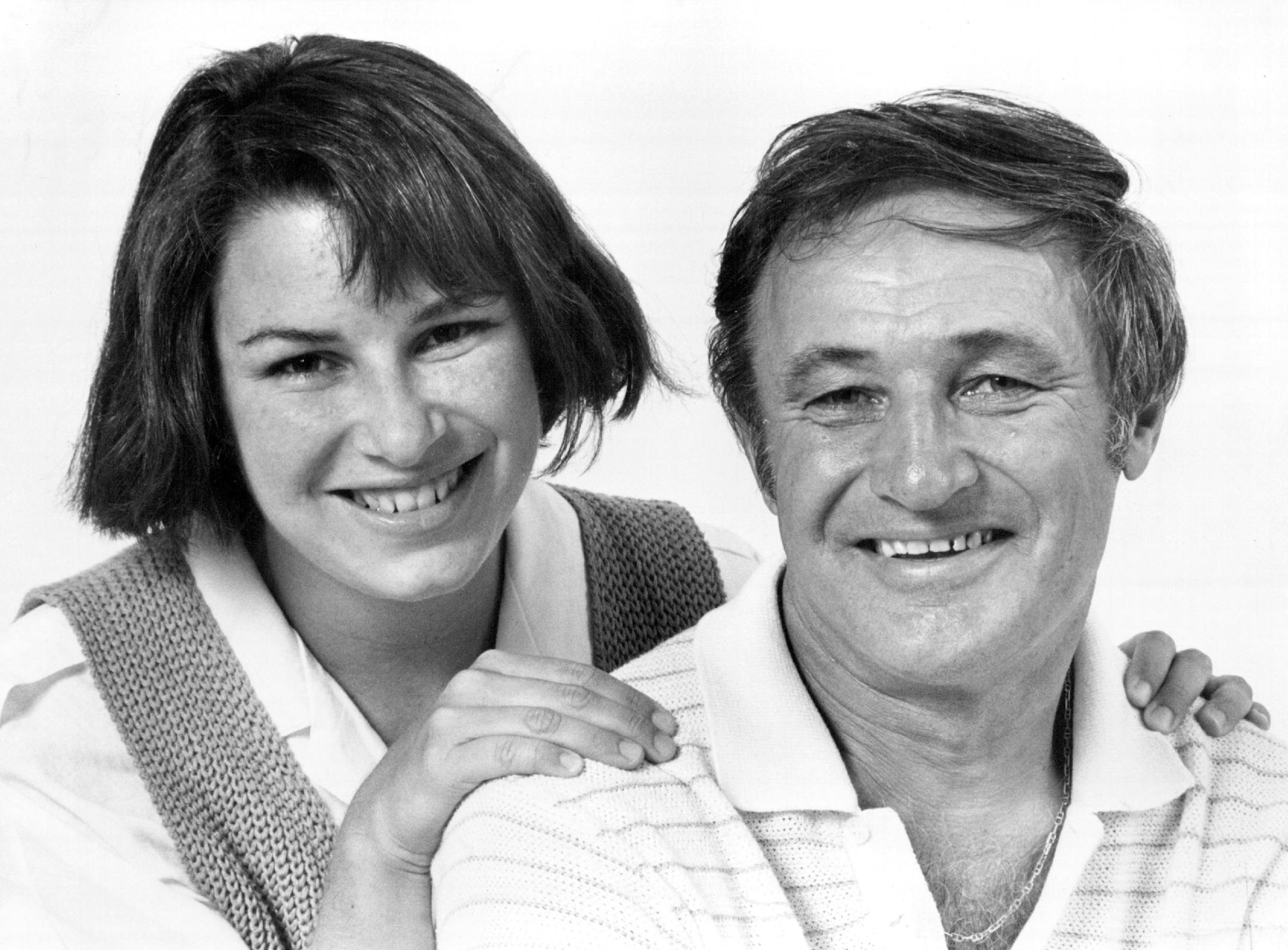 March 31, 1987: Jim Klobuchar and daughter Amy.