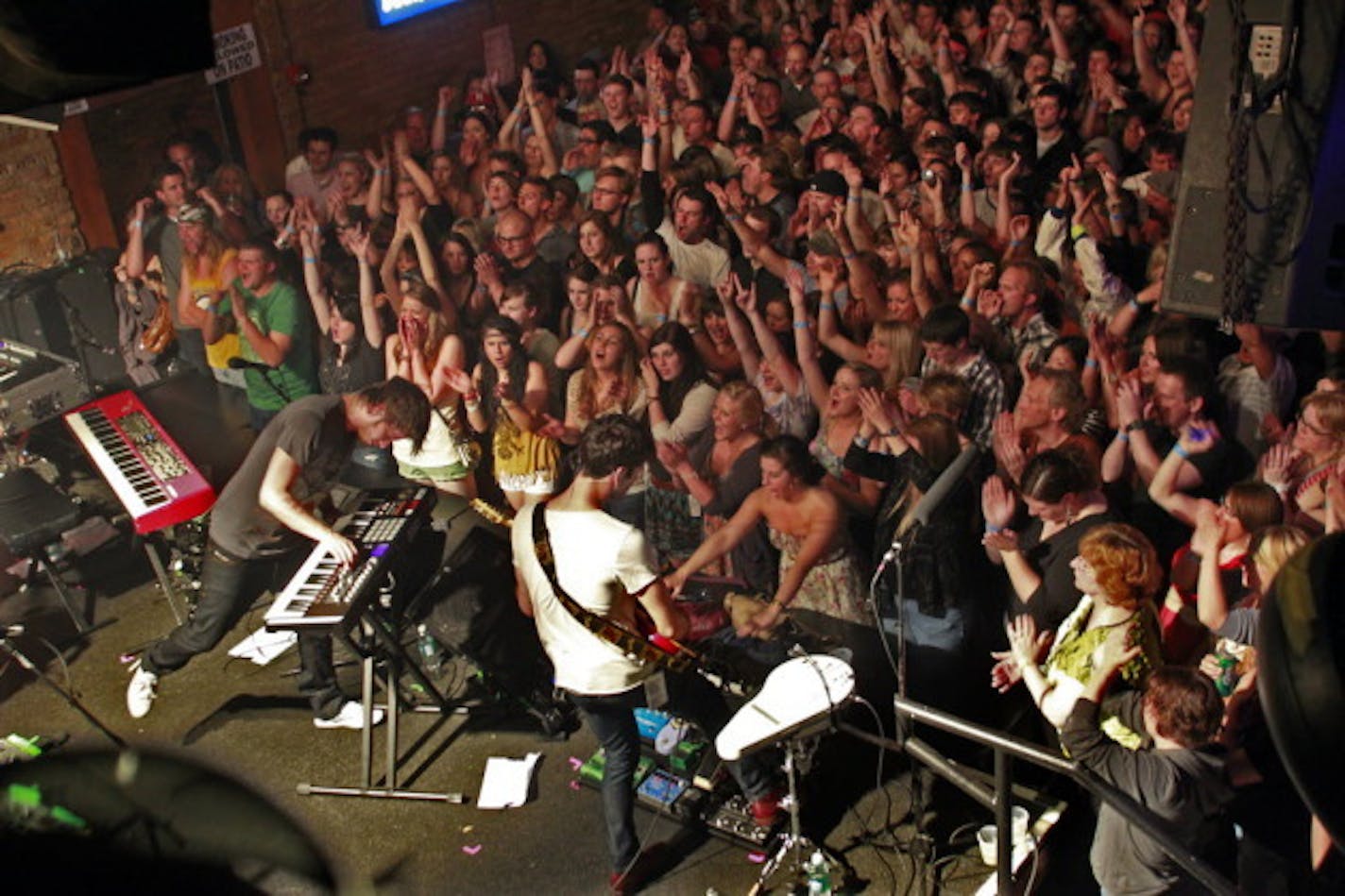 Foster the People played a sold-out show at the Fine Line Music Cafe in 2011. / Marlin Levison, Star Tribune