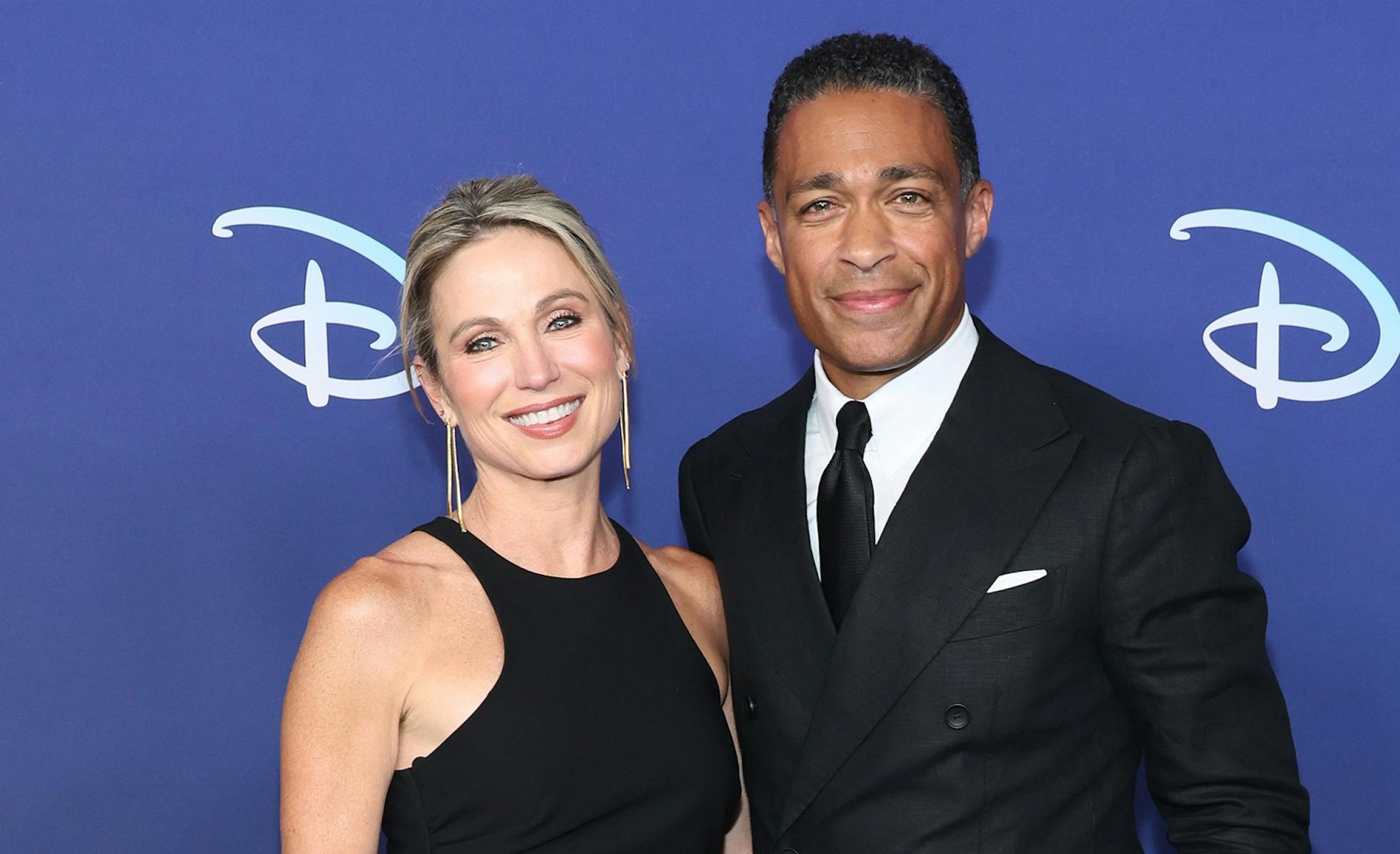 Amy Robach and T.J. Holmes attend the 2022 ABC Disney Upfront at Basketball City on May 17, 2022, in New York City. (Dia Dipasupil/Getty Images/TNS) ORG XMIT: 65589089W