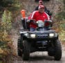 For over 30 years "Bobber" Bob Reed of Cotton has been leading a group of retired ATV enthusiasts on a trail ride every Tuesday. The group that gather