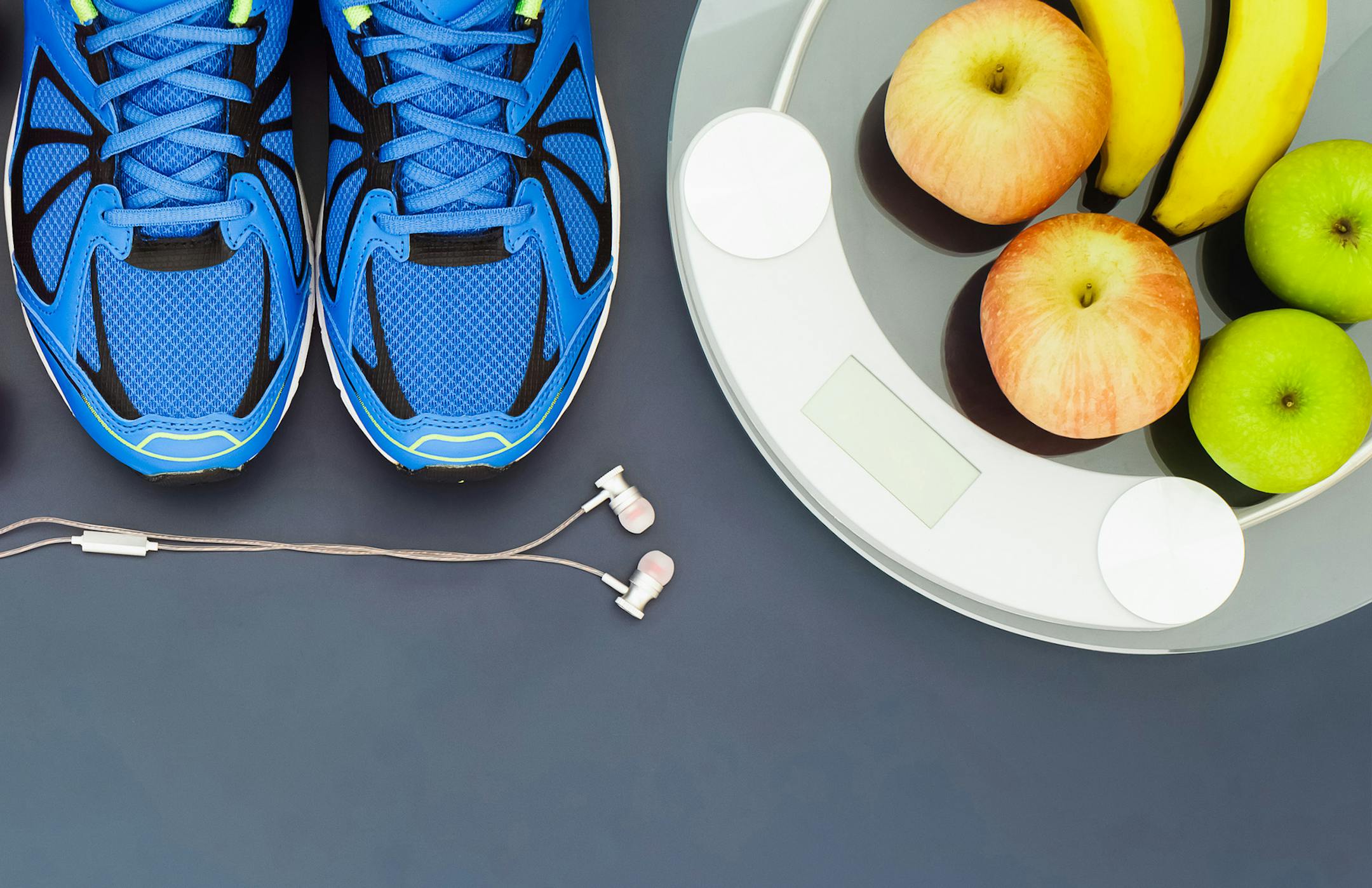 Eating a healthy snack before and after working out can help you get in shape.