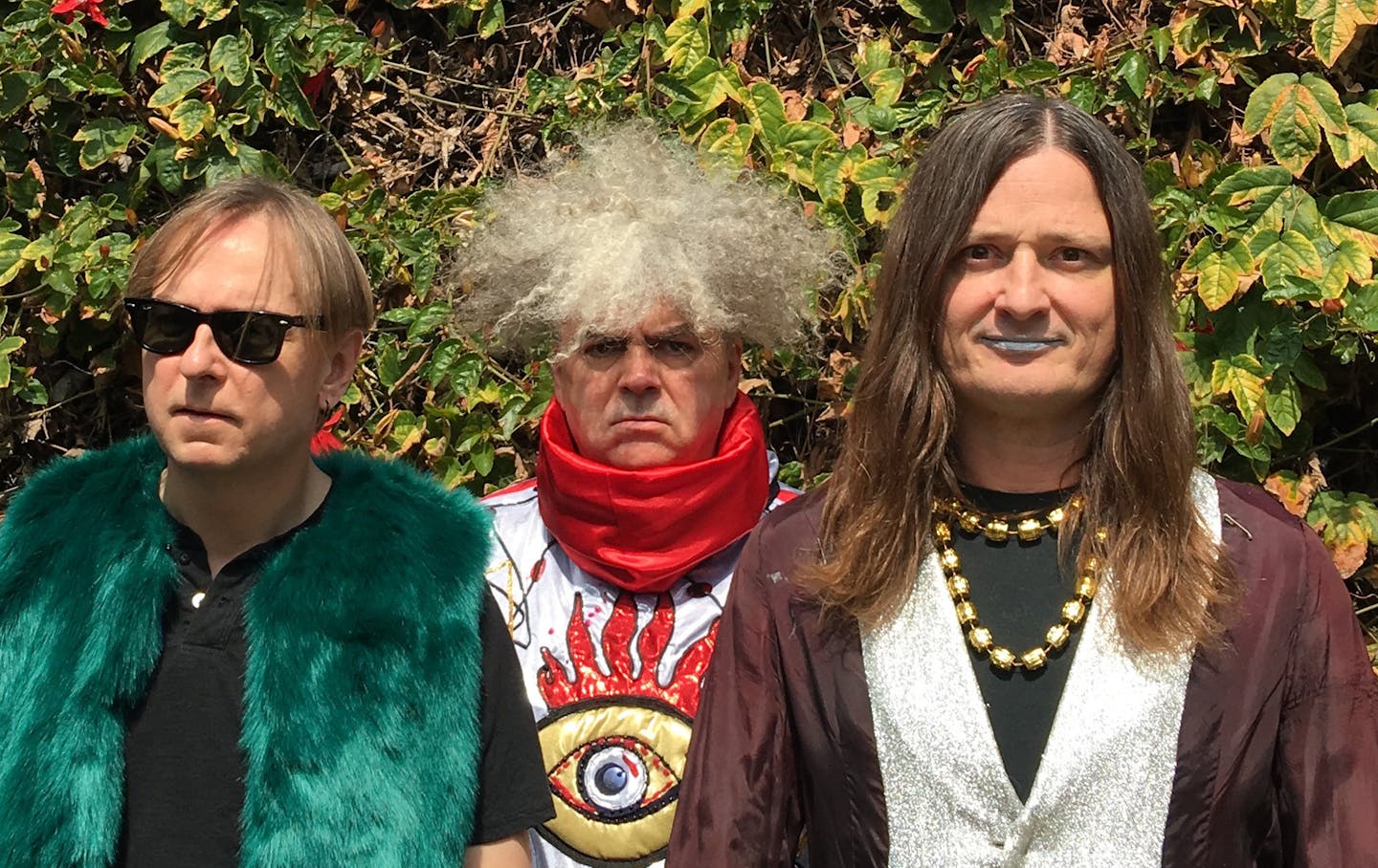 Buzz Osborne, center, with his Melvins bandmates Dale Crover and Steve McDonald.