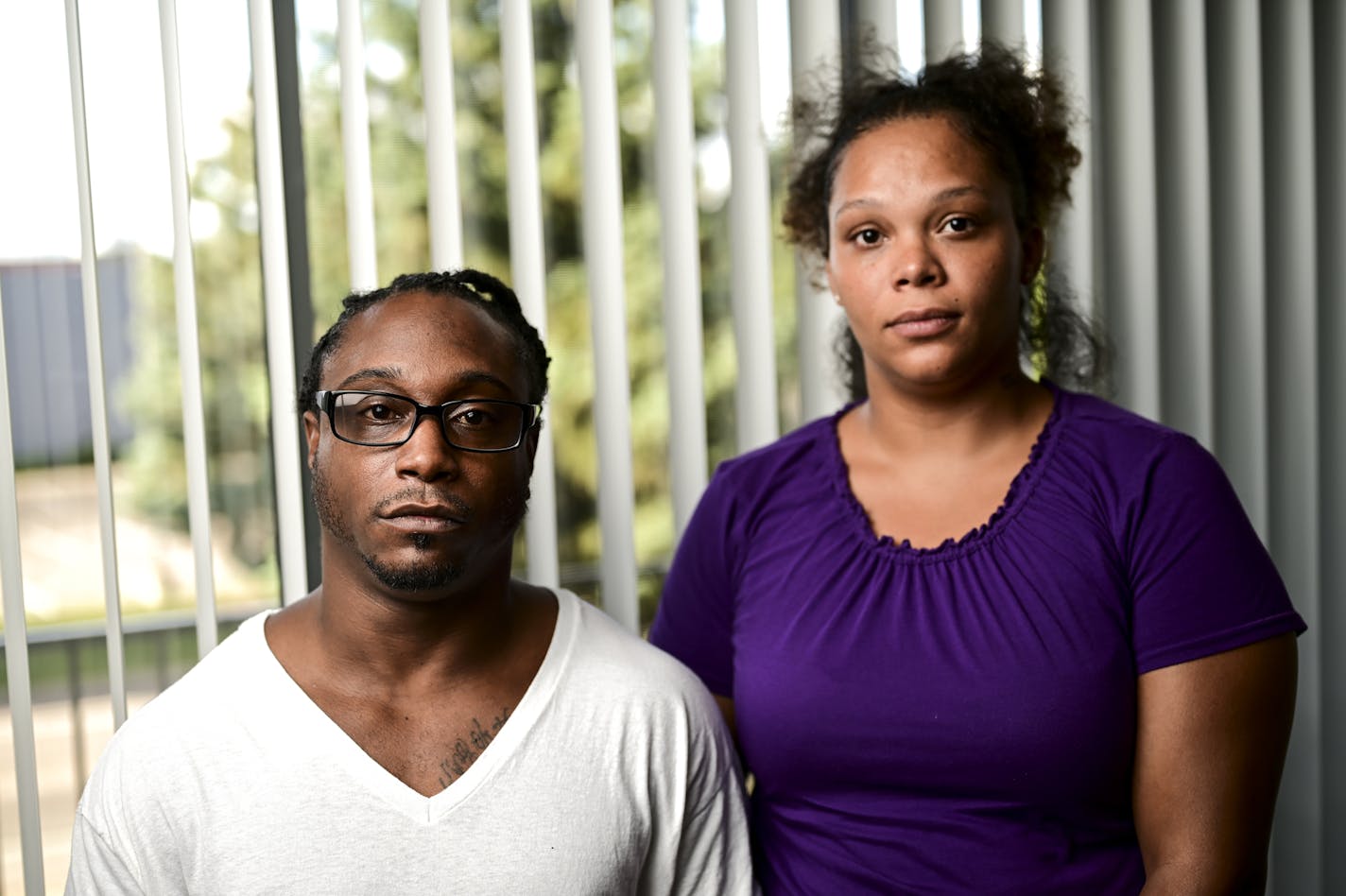 Wallace and Victoria Nabaa were photographed in their apartment Tuesday. ] aaron.lavinsky@startribune.com Many Minnesotans may now find themselves on the edge of a financial cliff, as safety nets under the CARES Act to help weather the economic storm caused by the pandemic expire. Congress is discussing a new round of stimulus this week, but there likely will weeks without support until funds become available. Wallace Nabaa has three children and an infant, and lost his factory job on March 27 d