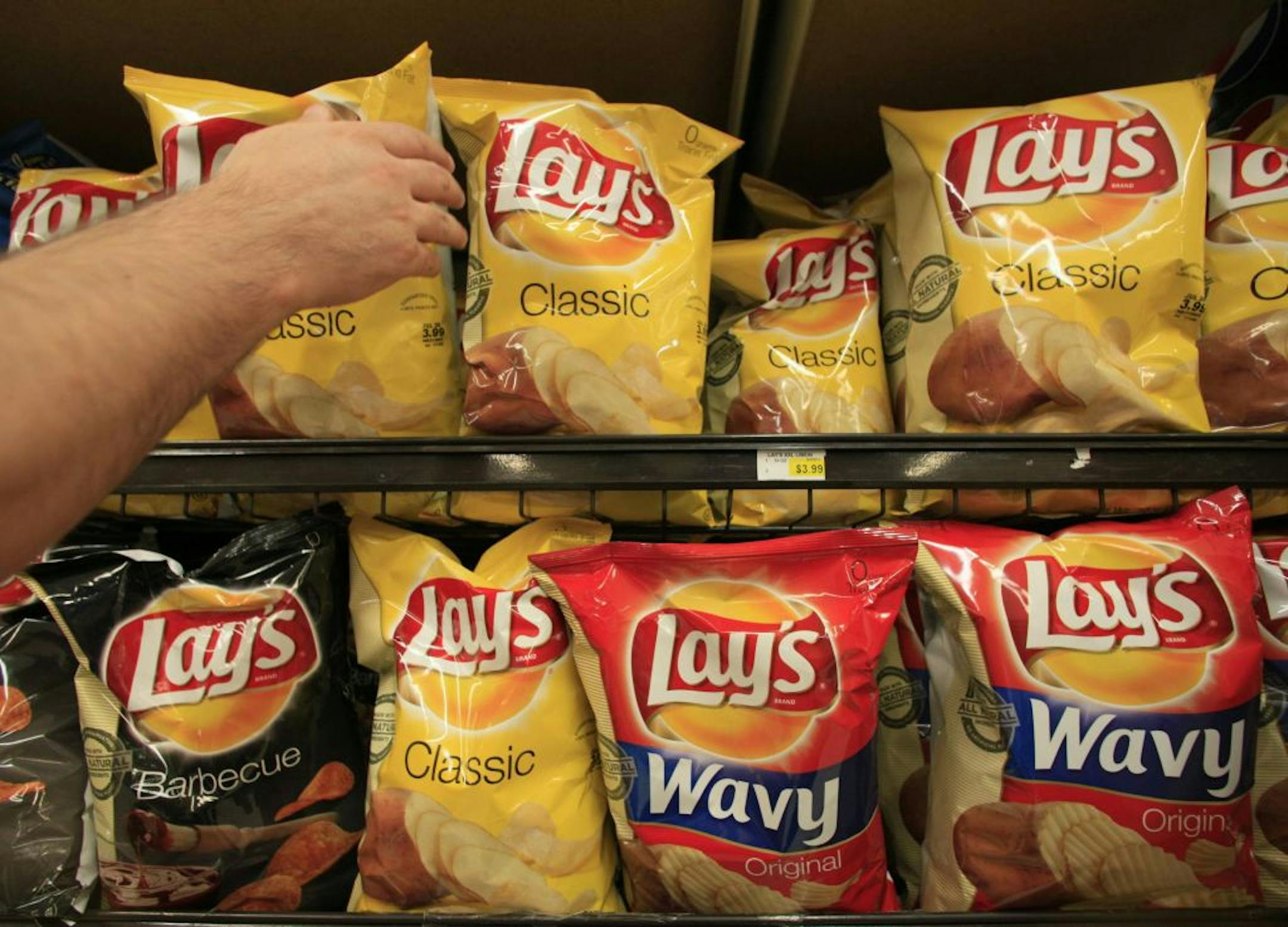 Chips and other foods were rated in a study written up in Thursday's New England Journal of Medicine.