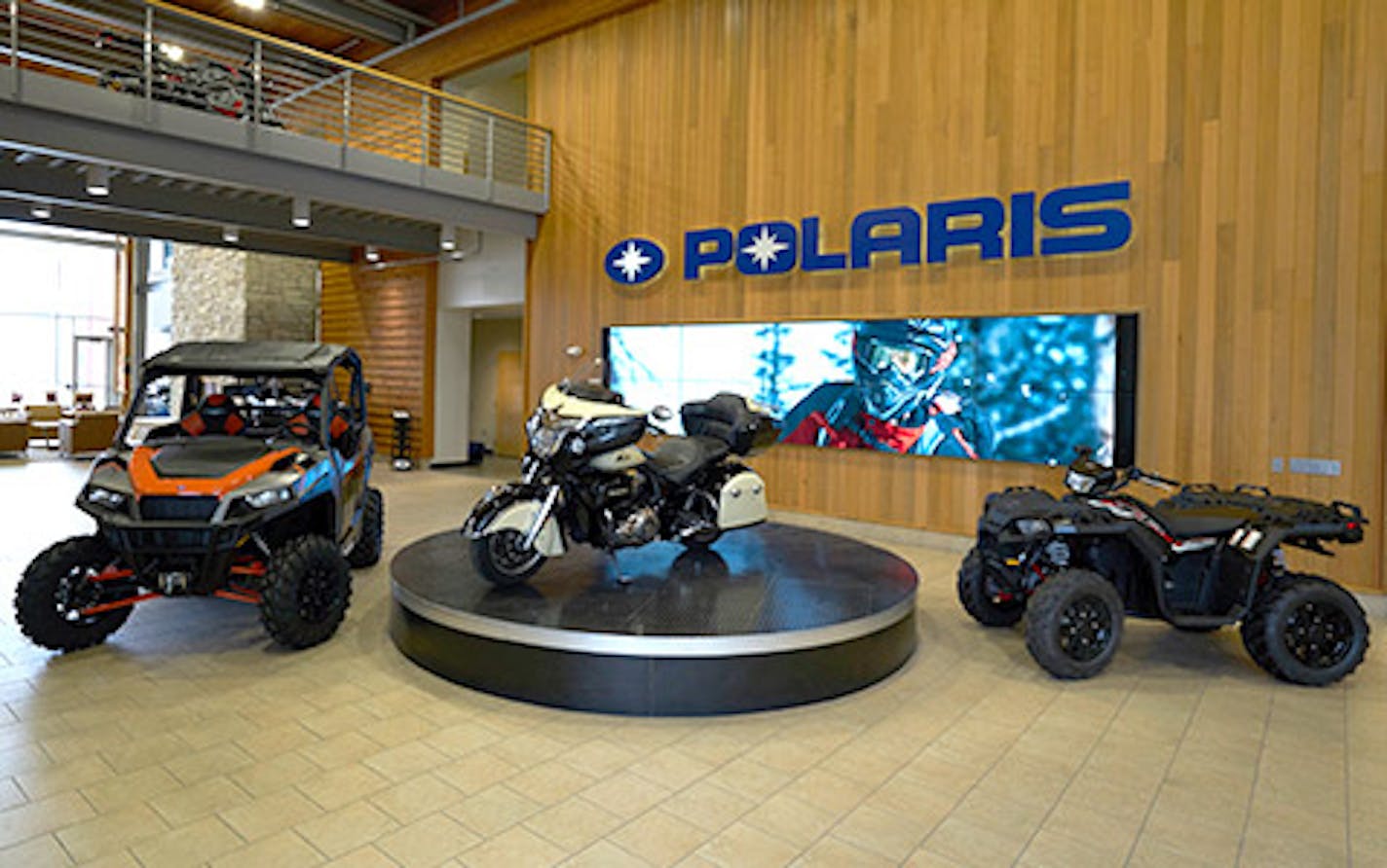 Polaris reported increases in profit for the third quarter but narrowed guidance.