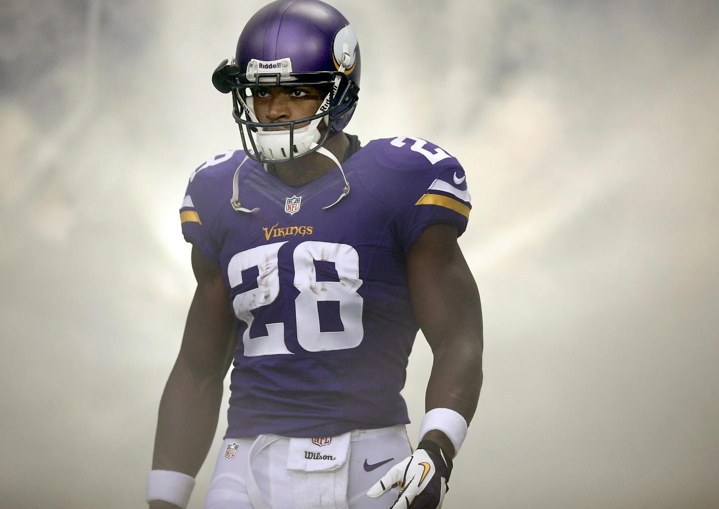 Minnesota Vikings running back Adrian Peterson.