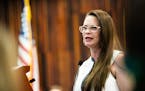 Drug court graduate Lindsay Arf delivered keynote remarks to a crowd of graduates, supporters and court workers. Arf said drug addiction led to into s