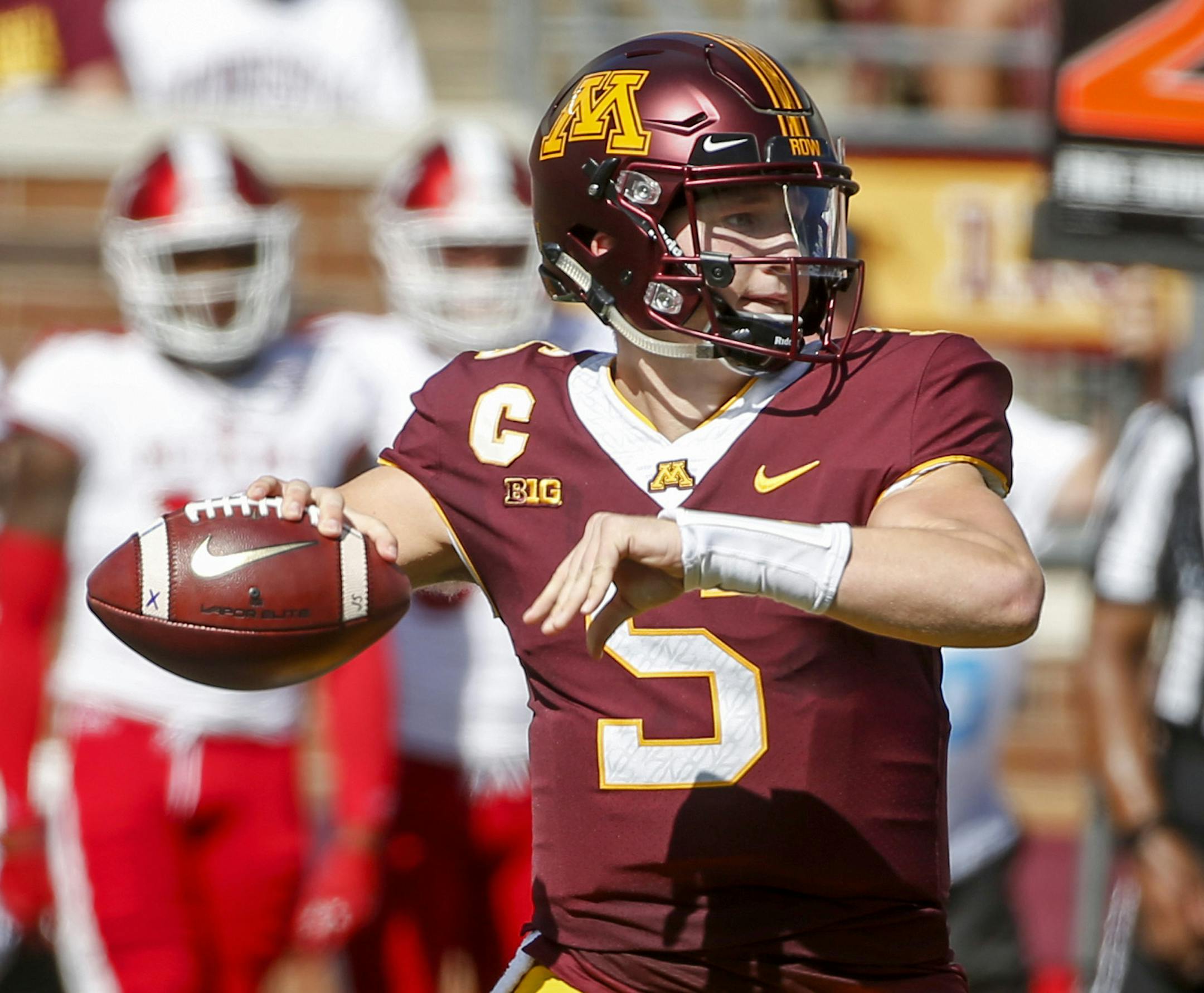 True freshman quarterback Zack Annexstad is one of the reasons for the Gophers' greater optimism for 2018.
