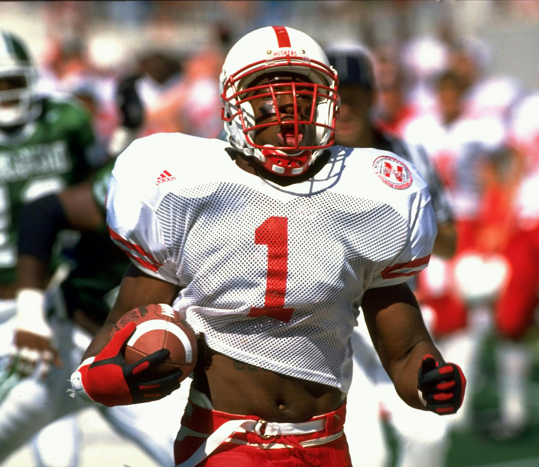 A still from the Showtime documentary RUNNING FOR HIS LIFE: THE LAWRENCE PHILLIPS STORY. - Photo: Getty Images/Courtesy of SHOWTIME - Photo ID: RUNNING_.R