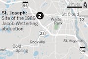 Wetterling abduction area sites