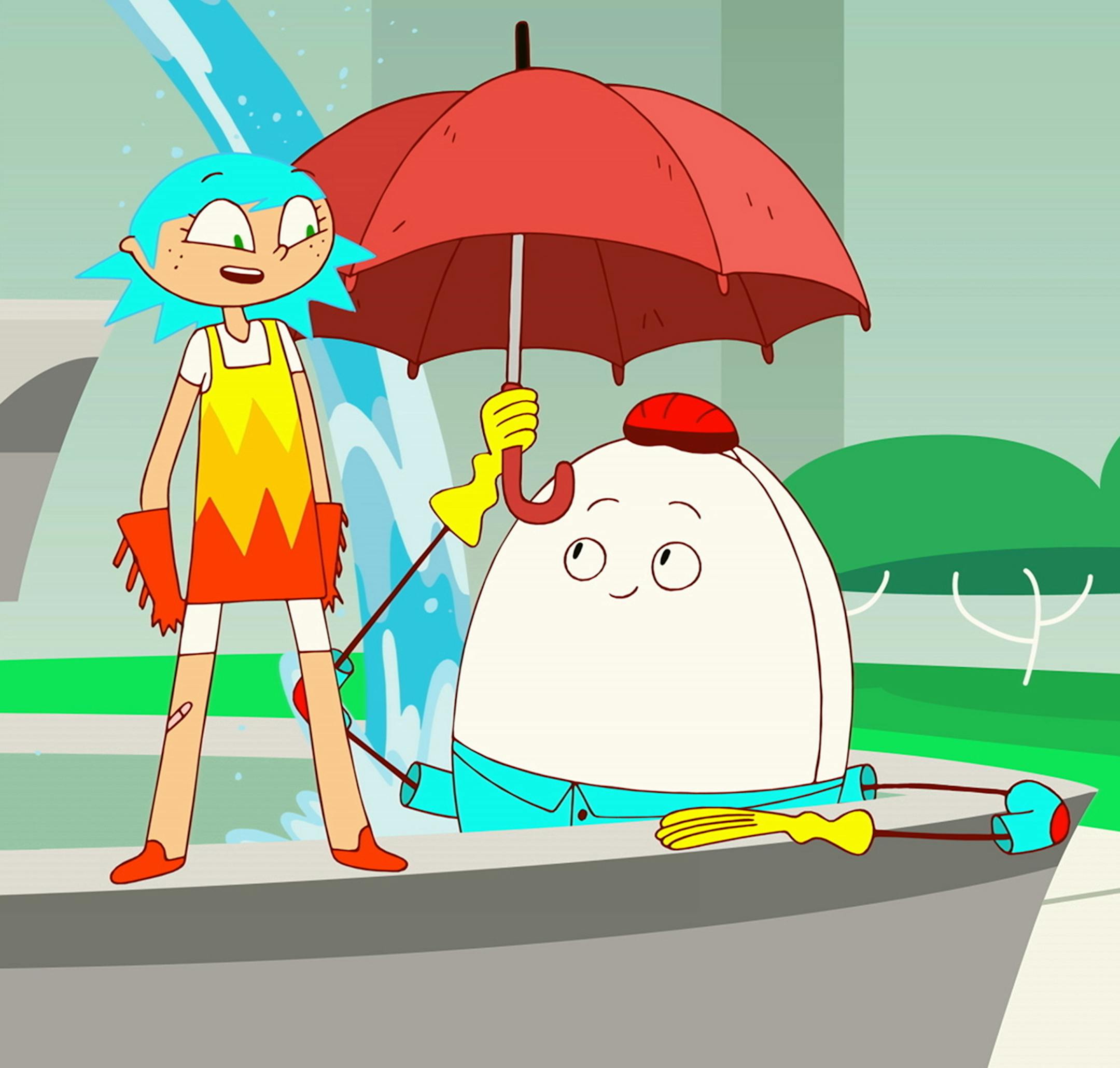 From the Amazon Prime show "Danger & Egg." Provided by Amazon Prime