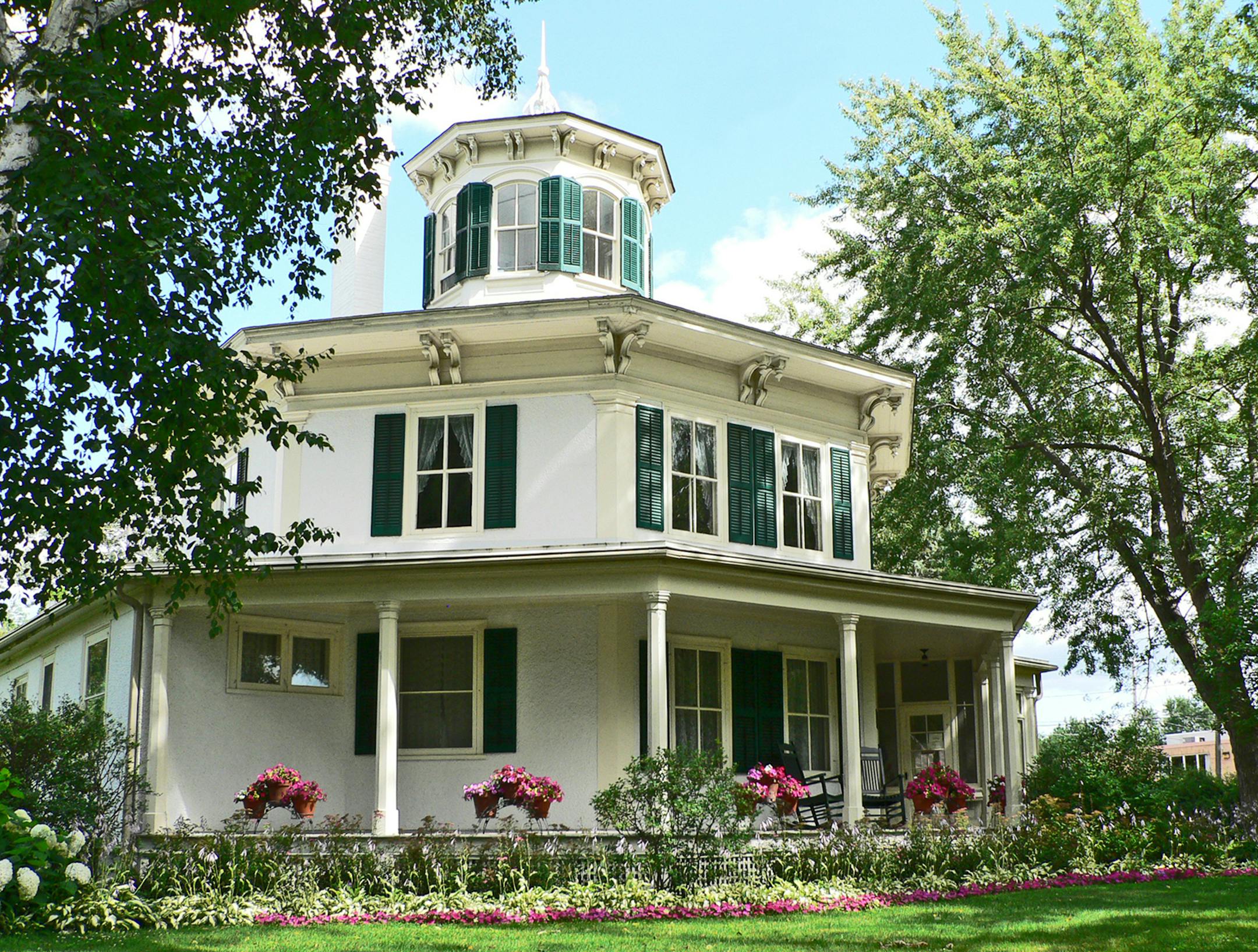 Built in 1855 for the John Moffat family, the historic Octagon House Museum opened for walk-in tours on Friday [May 1] St. Croix County Historical Society