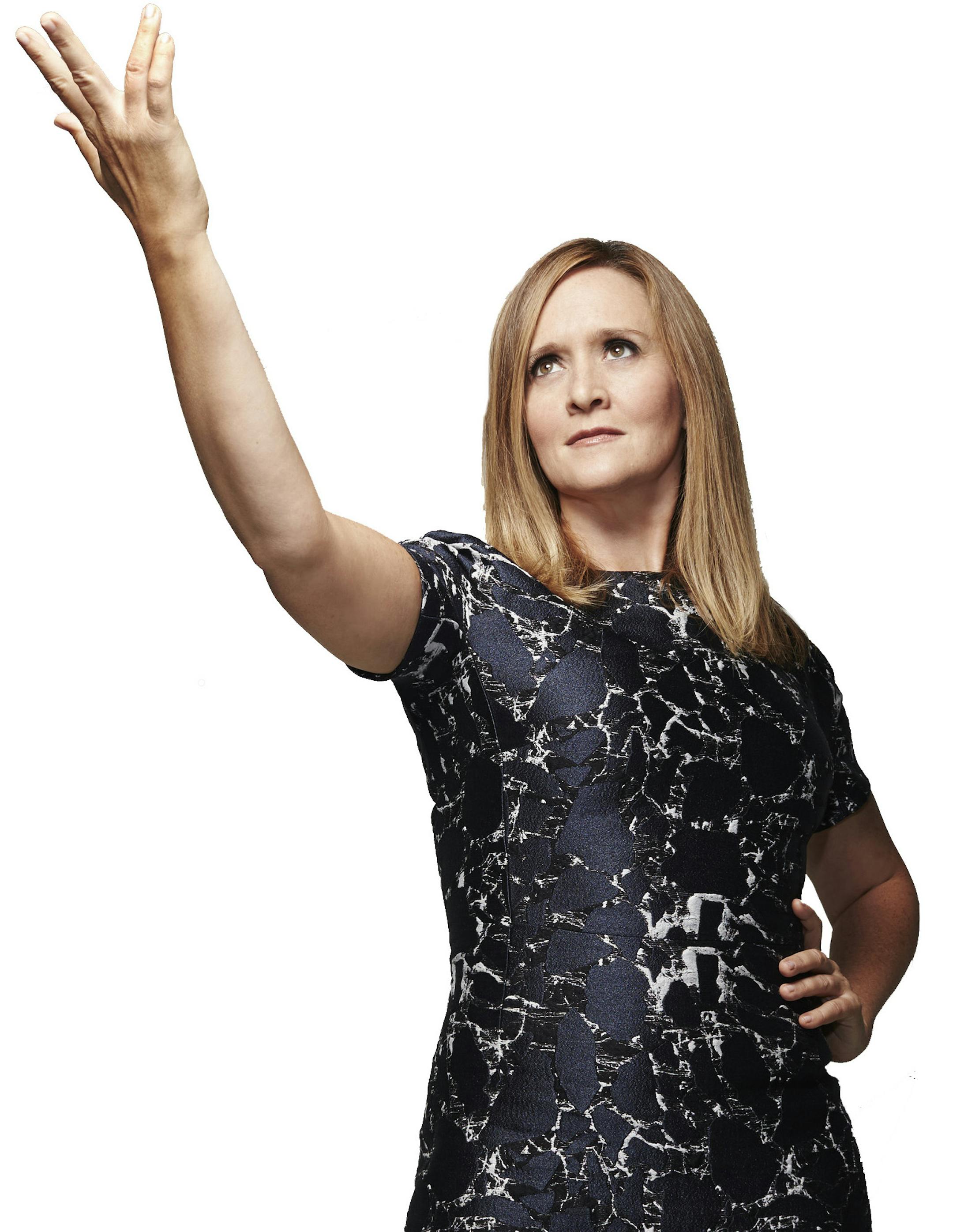 Samantha Bee, who now has her own program on TBS, worked under the tutelage of Jon Stewart.