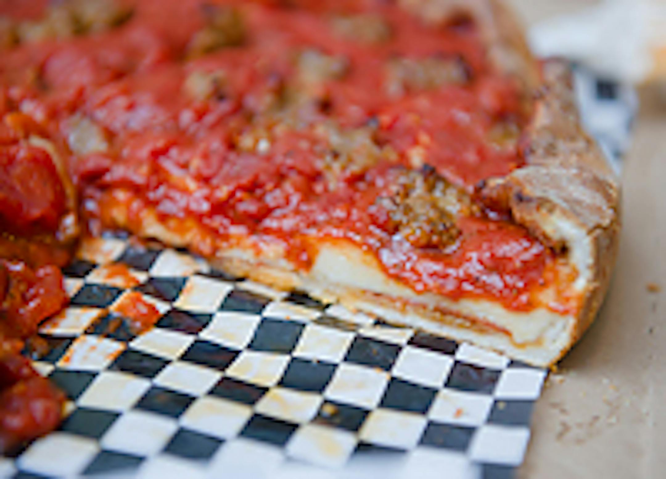 Di Noko's deep-dish pizza