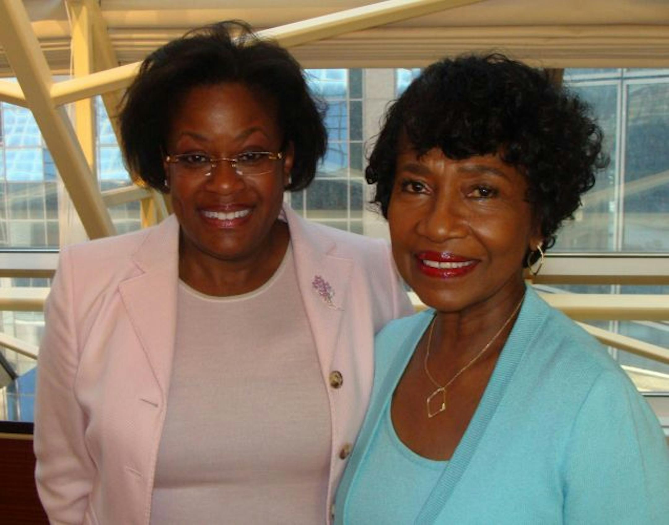 Dr. Cherie Zachary and Doris Zachary.