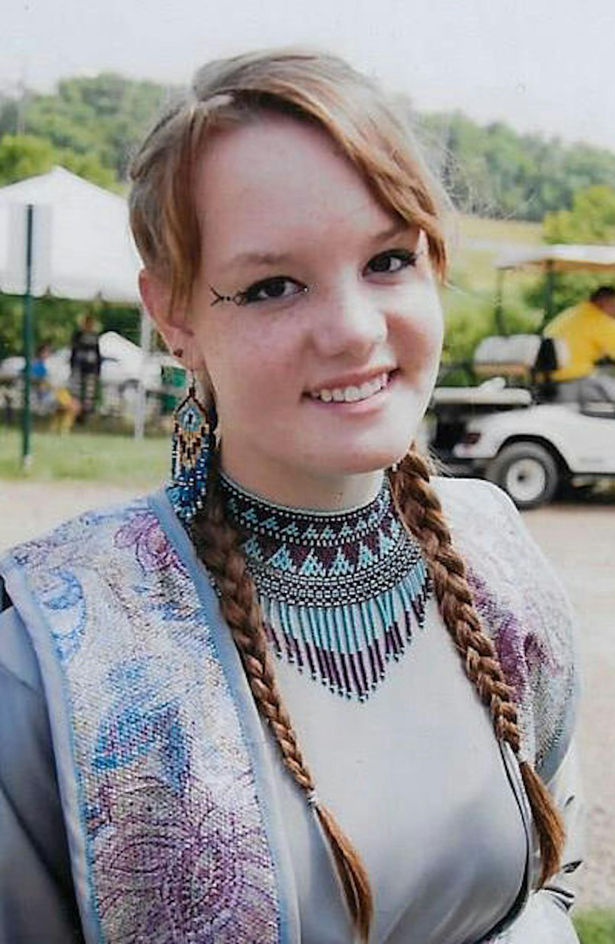 Summer Brooks, 16, lives in Prior Lake and is a member of the Shakopee Mdewakanton Sioux Community.