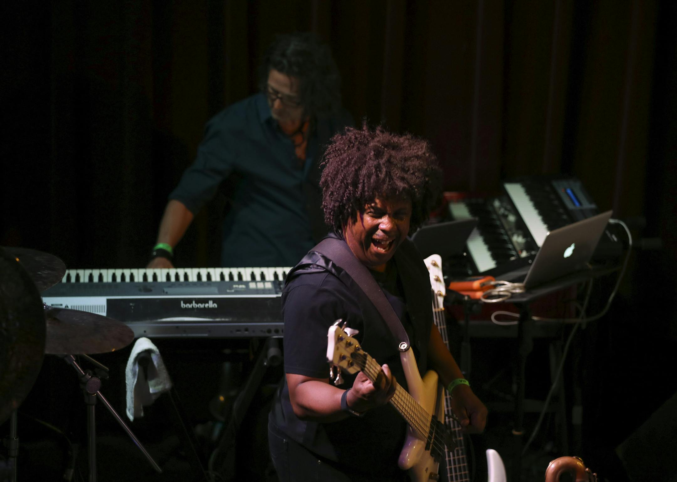 Bassist Sonny Thompson and keyboard player Tommy Barbarella. ] JEFF WHEELER &#xef; jeff.wheeler@startribune.com Prince's old band, NPG, began a three night birthday week tribute to him Thursday night, June 8, 2017 at the Fine Line in Minneapolis.