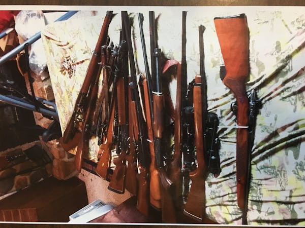 An arsenal of weapons found in the home of a Vadnais Heights teen after threats were reported.