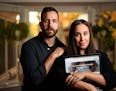 Elyse and Brad Ash stood for a portrait at their home on Wednesday, Oct. 18, 2017. ] AARON LAVINSKY &#xef; aaron.lavinsky@startribune.com A local coup