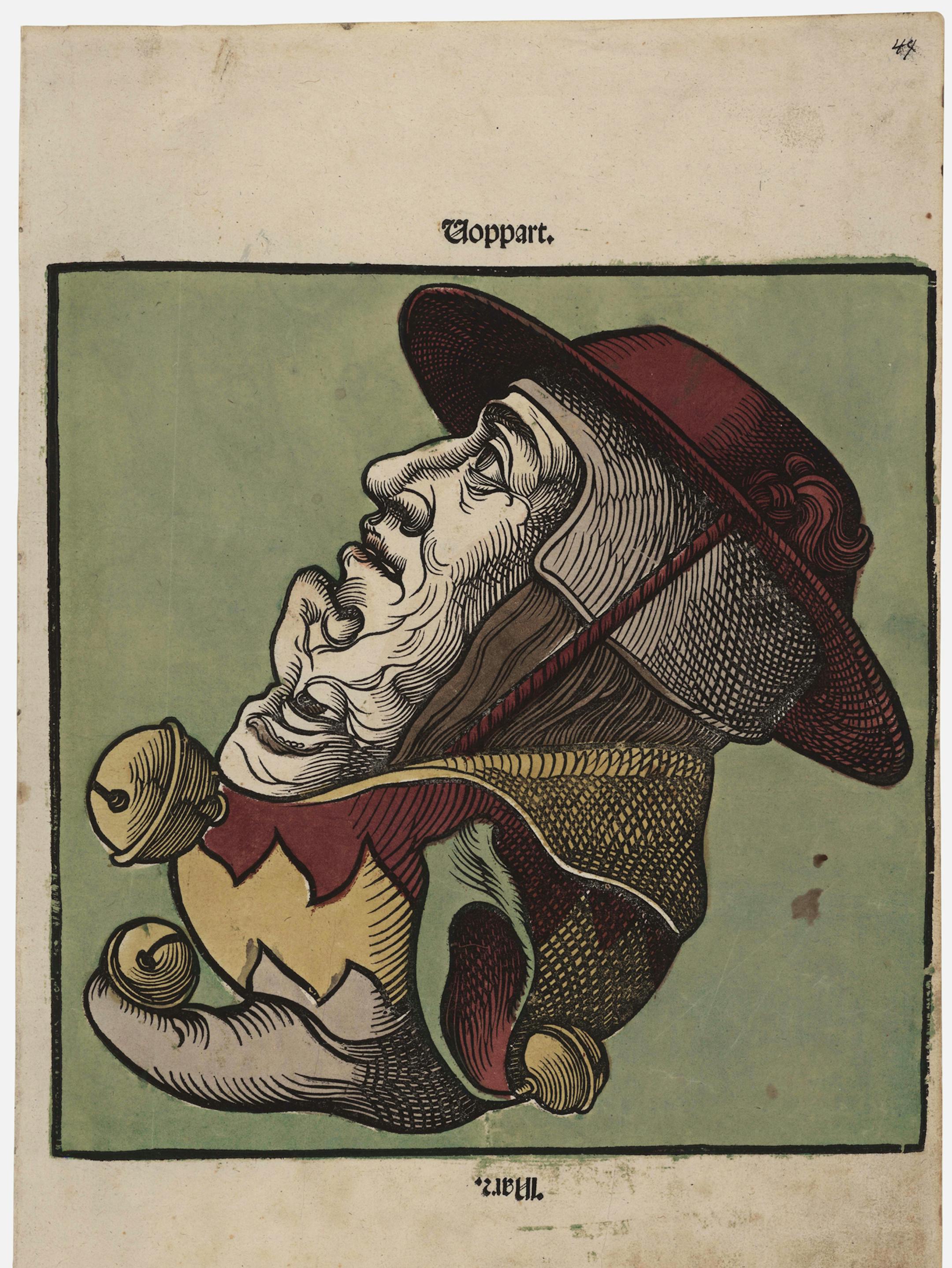 Fool and Cardinal, 1st half of 16th century © Foundation Schloss Friedenstein Gotha