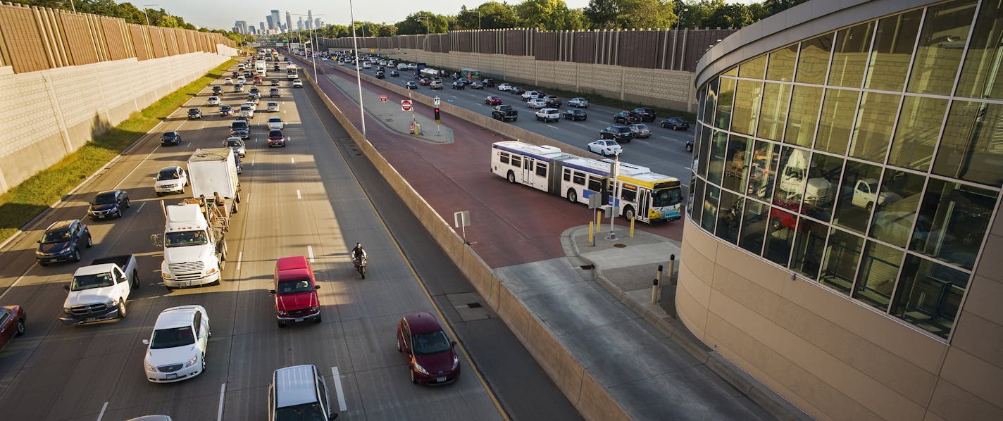 The planned Orange Line, a $150 million bus-rapid transit project along I-35W, will likely get a much nicer response from state lawmakers than either light-rail project currently in the works. The line, linking Burnsville with downtown Minneapolis, is slated to begin service in 2017 and will be using the station at 46th St. and I-35W.