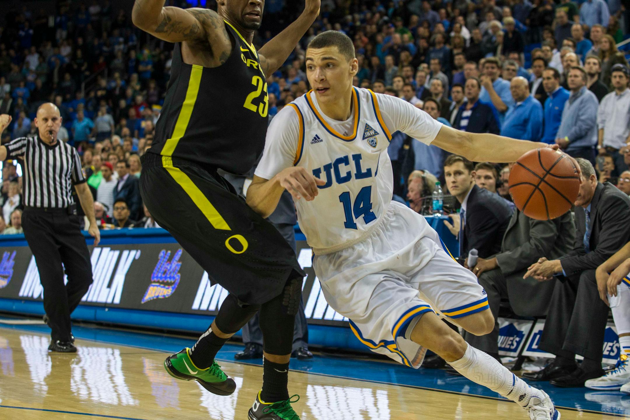 Zach LaVine didn’t last into the future at UCLA, but it appears he was picked by the Wolves with the future in mind.