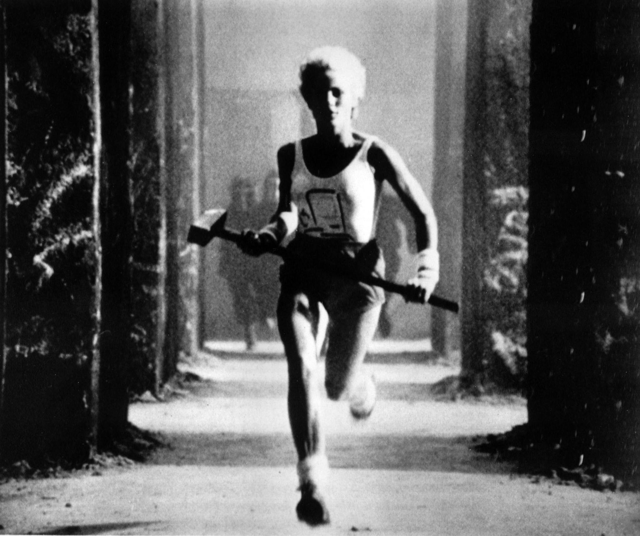 Photo from 1984 Apple commercial