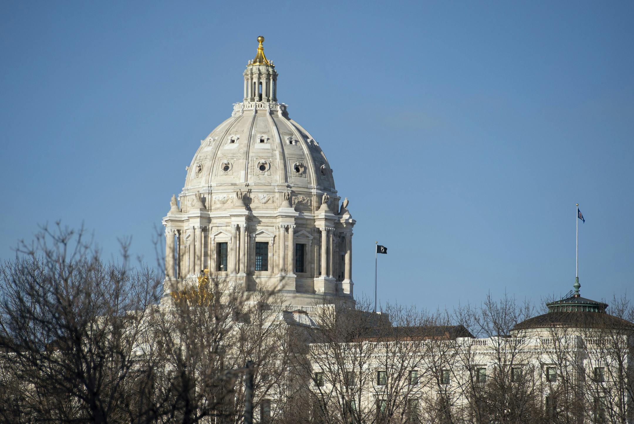 Minnesota State Capitol. ] (SPECIAL TO THE STAR TRIBUNE/BRE McGEE)
**Minnesota State Capitol, Super Bowl Special