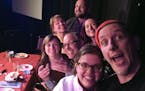 A &#xec;Family Dinner&#xee; selfie with Katy Kessler from last year&#xed;s show.
Provided by Huge Improv Theater ORG XMIT: HtCMBg6QCZP4mhCkDSE8
