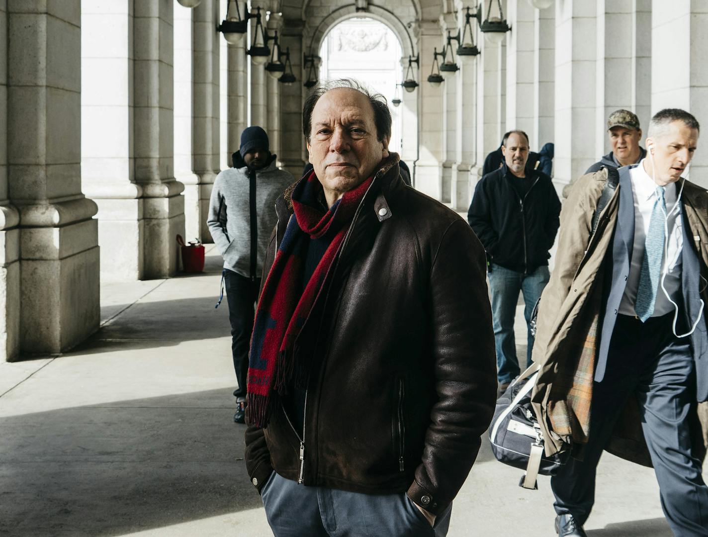 Ken Ludwig, a playwright, at Union Station in Washington, Jan. 17, 2017. Ludwig is adapting Agatha Christie&#x2019;s "Murder on the Orient Express" for the theater. (Justin T. Gellerson/The New York Times)