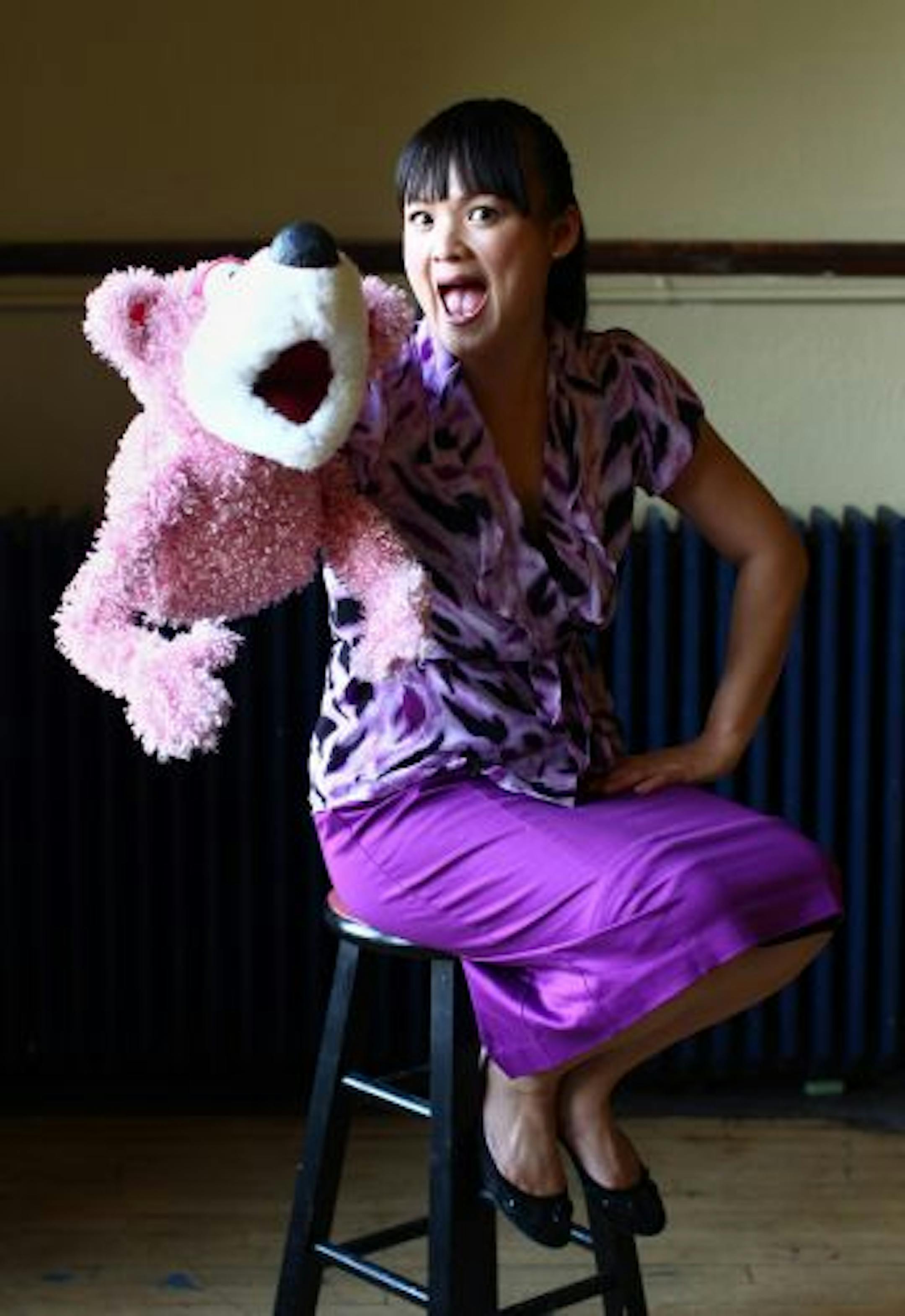 Rose Le Tran with Bad Idea Bear