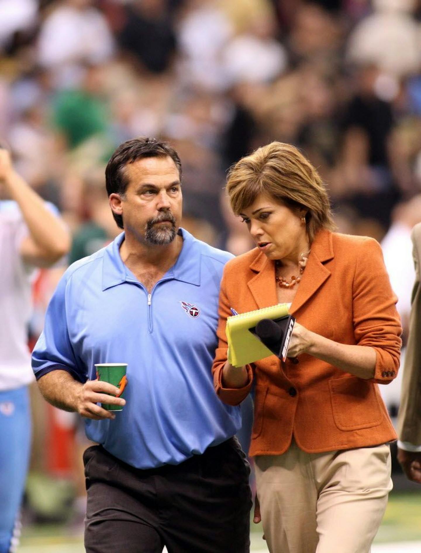 Minnesota s Michele Tafoya A sports reporter in a man s world