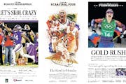 Three memorable Star Tribune sports pages from the past decade.