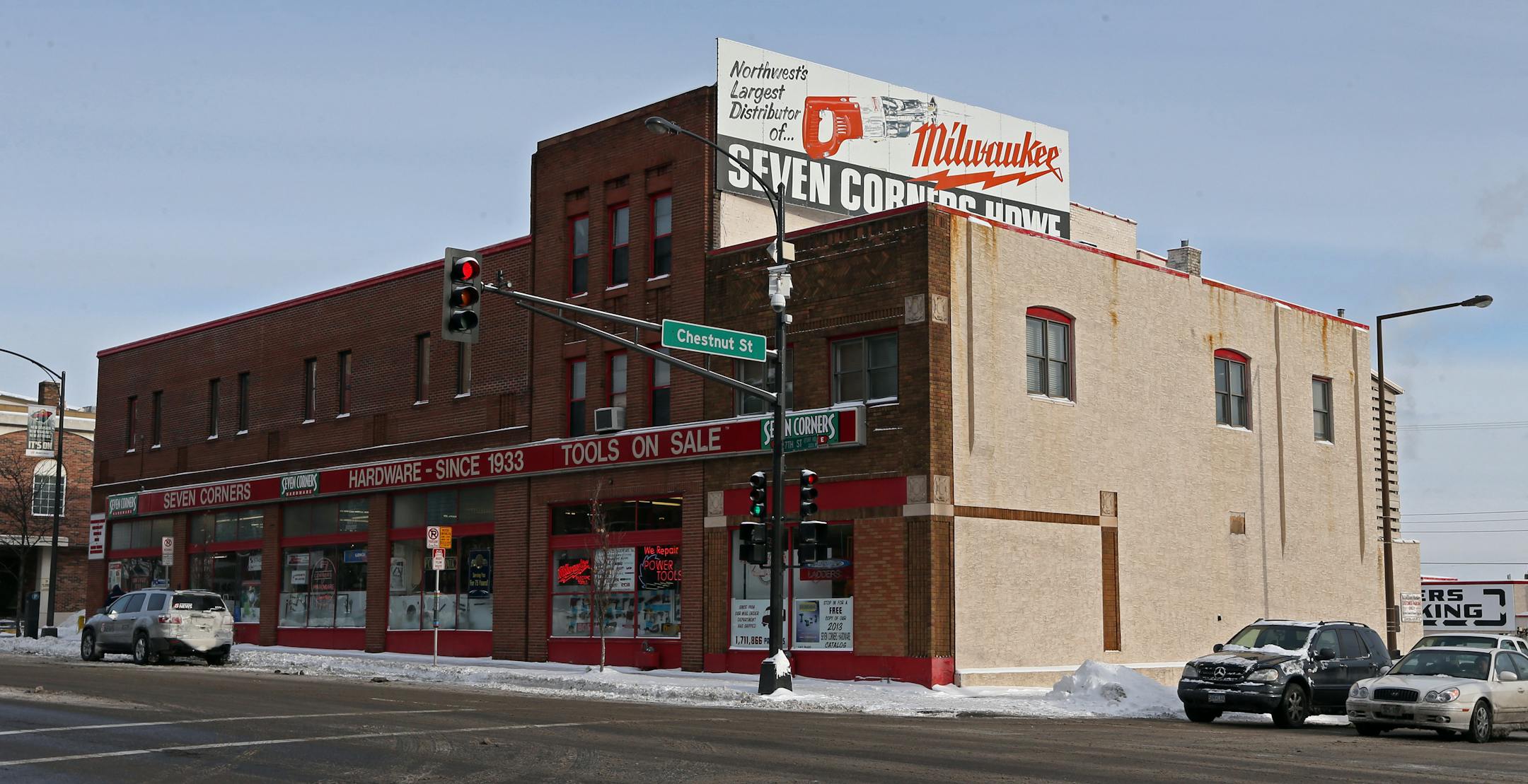 Seven Corners Hardware, which has served hobbyists, homeowners, contractors and other DIY-oriented customers in the Twin Cities and beyond since 1933, will be closing its doors as a result of a real estate deal, said third-generation owner Bill Walsh, whose father and grandfather previously ran the store.  Photographed on 1/14/14.]  Bruce Bisping/Star Tribune  bbisping@startribune.com  Michael Zidel, Lyle Kuehn/source.