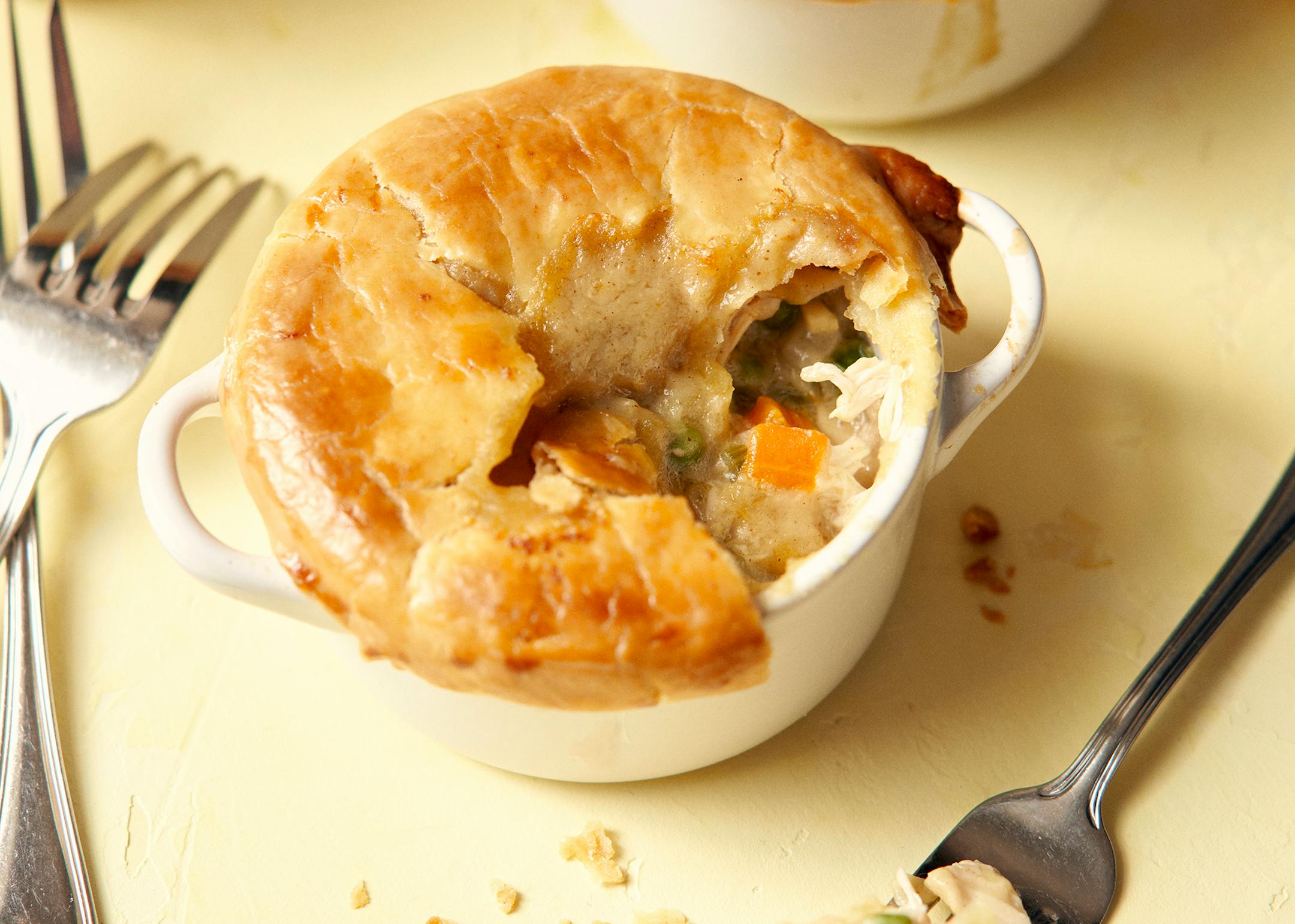 Curry Chicken Pot Pie from "The Way Home" (Amistad, 2022) by Kardea Brown. Credit: Sully Sullivan