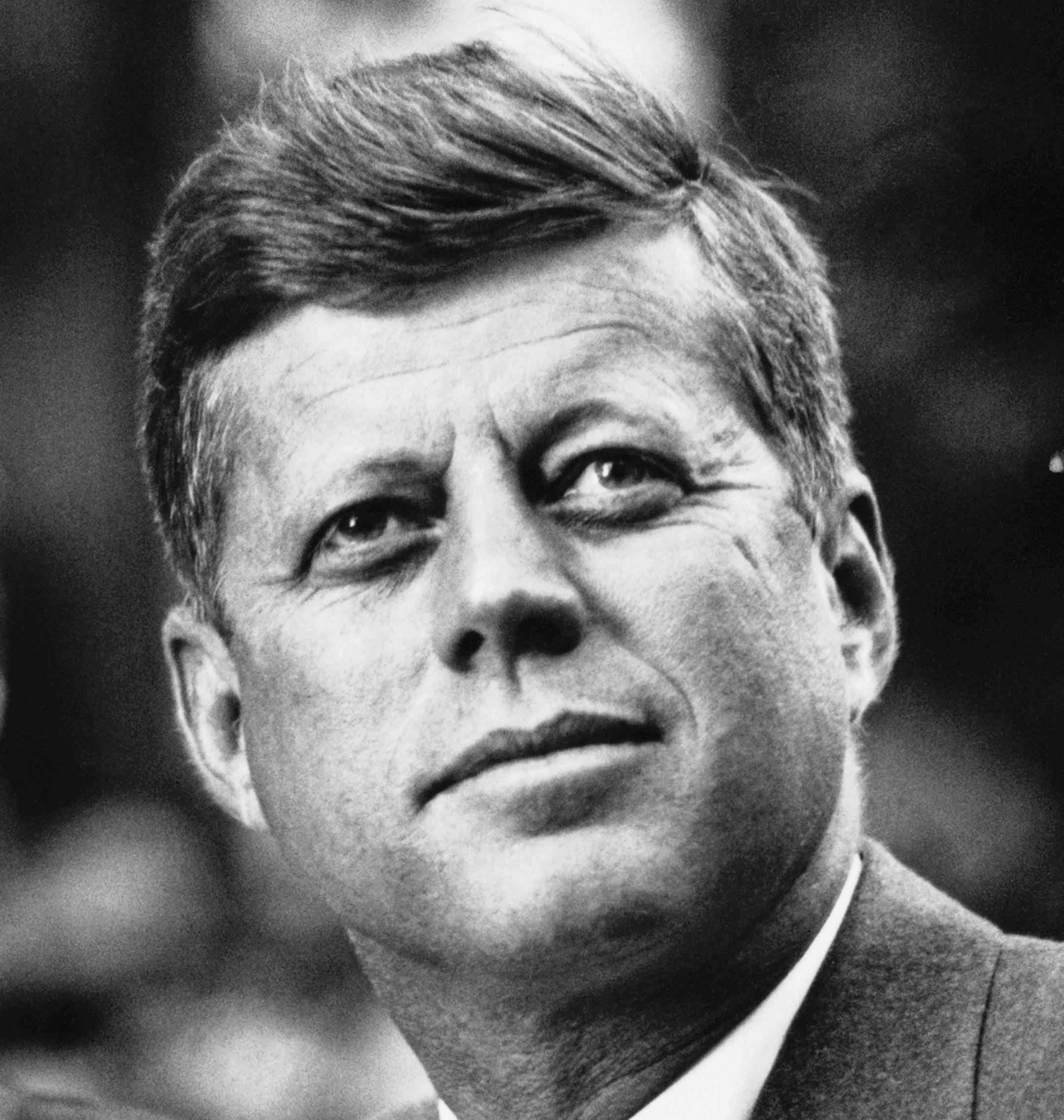 1959, Seattle, Washington State, USA --- Massachusetts Senator John F. Kennedy in Seattle on the first day of his presidential campaign. --- Image by &#xac;&#xa9; Ted Spiegel/CORBIS "American Experience: JFK" ORG XMIT: 14414444