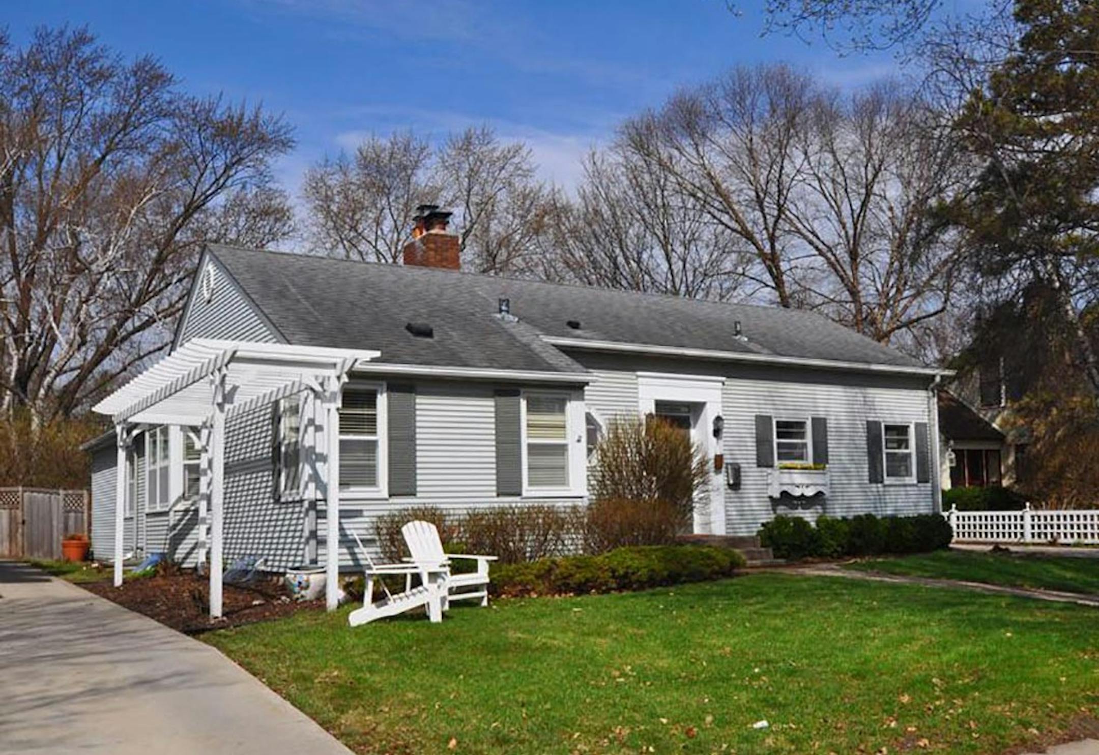 Minneapolis
Built in 1946, this four-bedroom, three-bath house located in the Kenny neighborhood has 3,081 square feet and features three bedrooms on the main level, two fireplaces, hardwood floors, stainless steel kitchen appliances and granite countertops, sauna, reading nook, sauna, partial basement, private backyard with tea house and one-car attached garage. Listed by Craig Weitz, 612-335-0990, and Dawnn Eldredge, 612-990-7638, Edina Realty.