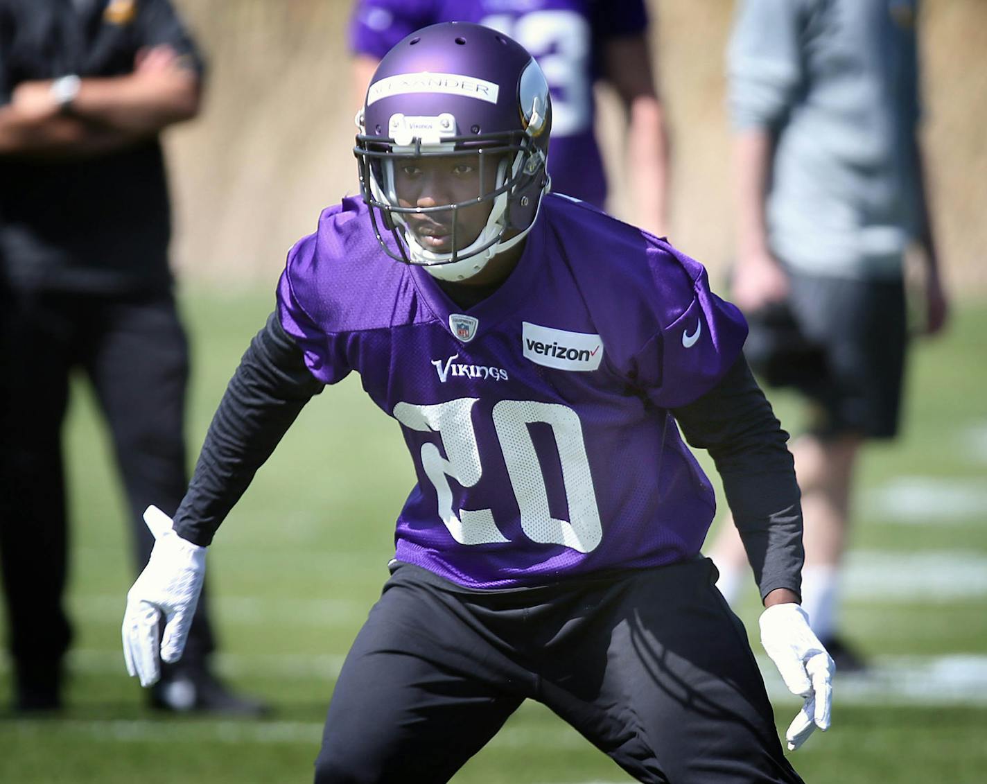 Vikings cornerback Mackensie Alexander