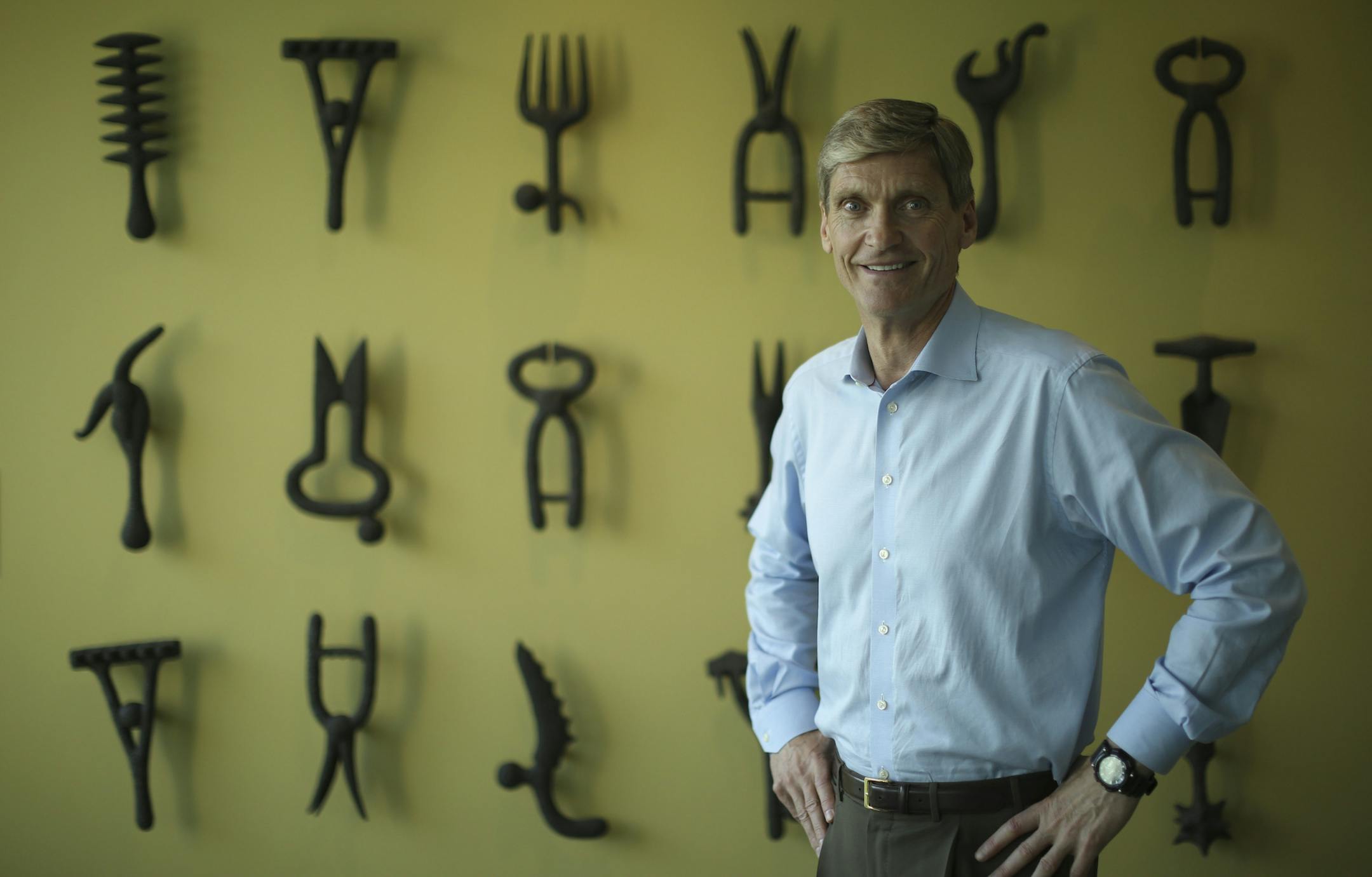 J. Erik Fyrwald, CEO of Syngenta, at the company's office in Minnetonka.