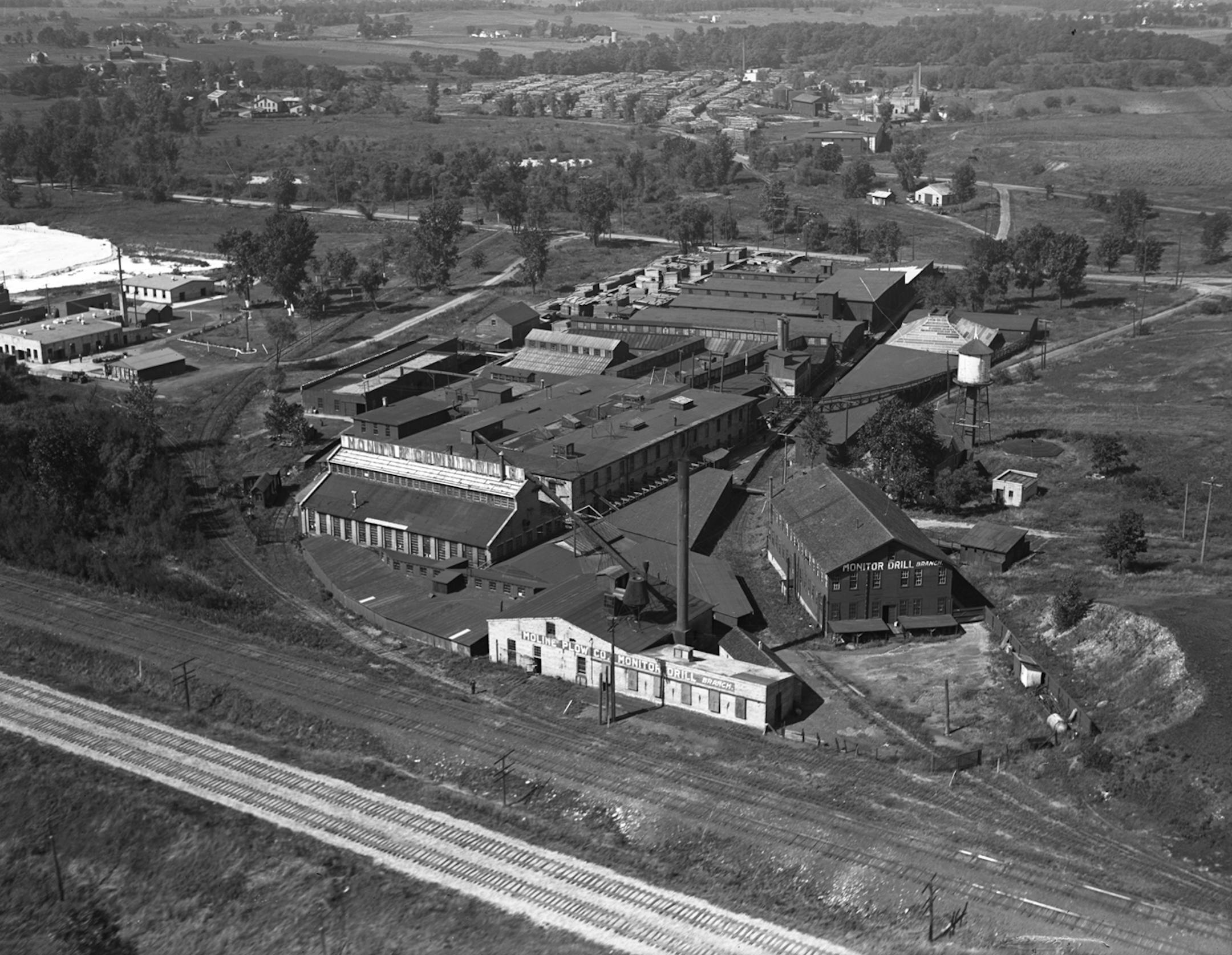 St. Louis Park Historical Society: The Monitor Drill Co. was one of the earliest occupants of T.B. Walker&#x2019;s planned community in St. Louis Park. At its peak, the factory employed 300. Monitor Street took its name from the factory.