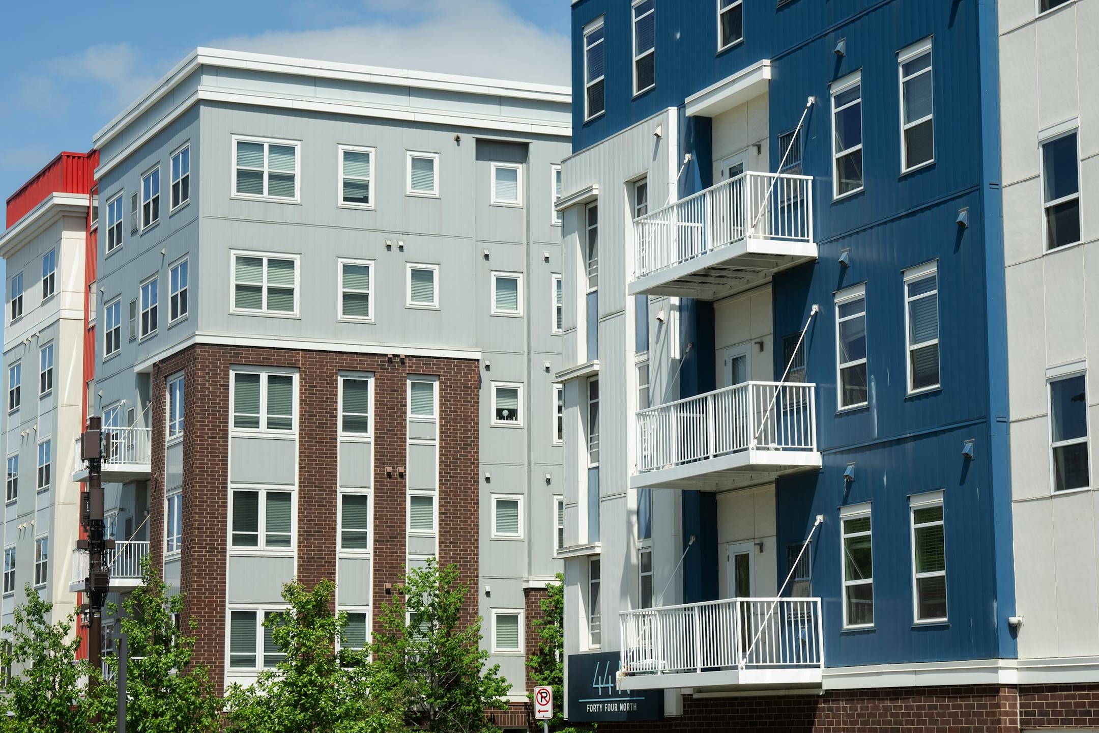Apartments in the Prospect Park neighborhood in Minneapolis