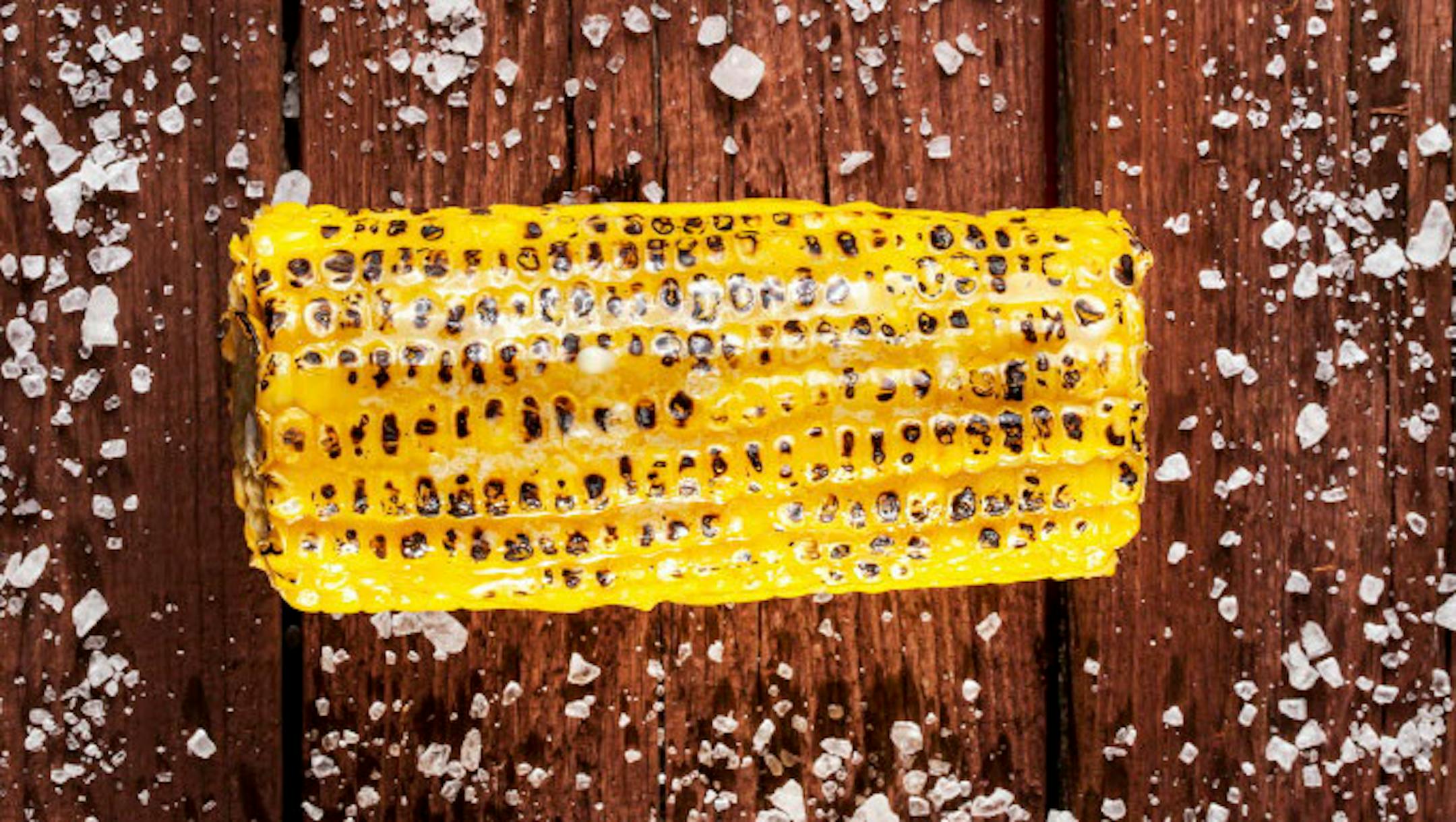 Grilled sweet corn, yum.